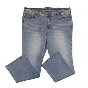 Torrid Women's Perfect Slim Boot Vintage Stretch Light Blue Jeans Size 20 NWT